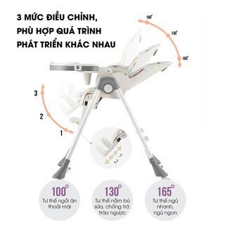 Ghế Ăn Dặm MASTELA 1015 Cao Đa Năng Cho Bé 3m+ HÀNG CHÍNH HÃNG