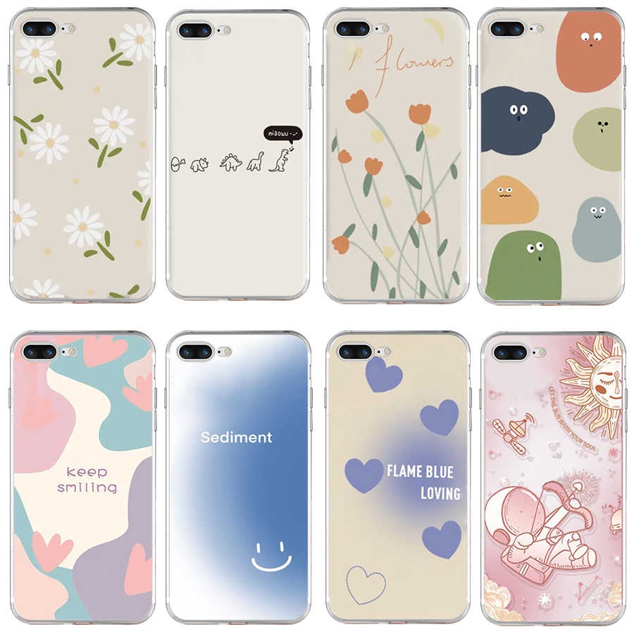 Ốp Lưng Mềm Bảo Vệ Cao Cấp Cho iphonee 7 plus 8 plus