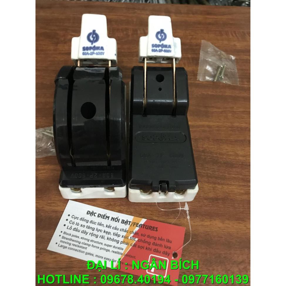 Cầu Dao 2 Pha 3 Pha 60A - 150A Cực Đúc Loại 2 Cực 3 Cực Loại Thường Loại Đảo Chiều Sopoca Cao Cấp