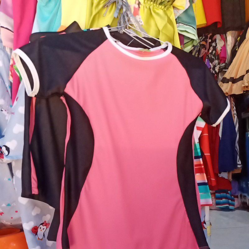 [S->4XL] Đồ bơi nữ Bikini 2 mảnh kín đáo cho học sinh tay ngắn quần đùi lửng tặng kèm mút ngực DBN007 | BigBuy360 - bigbuy360.vn