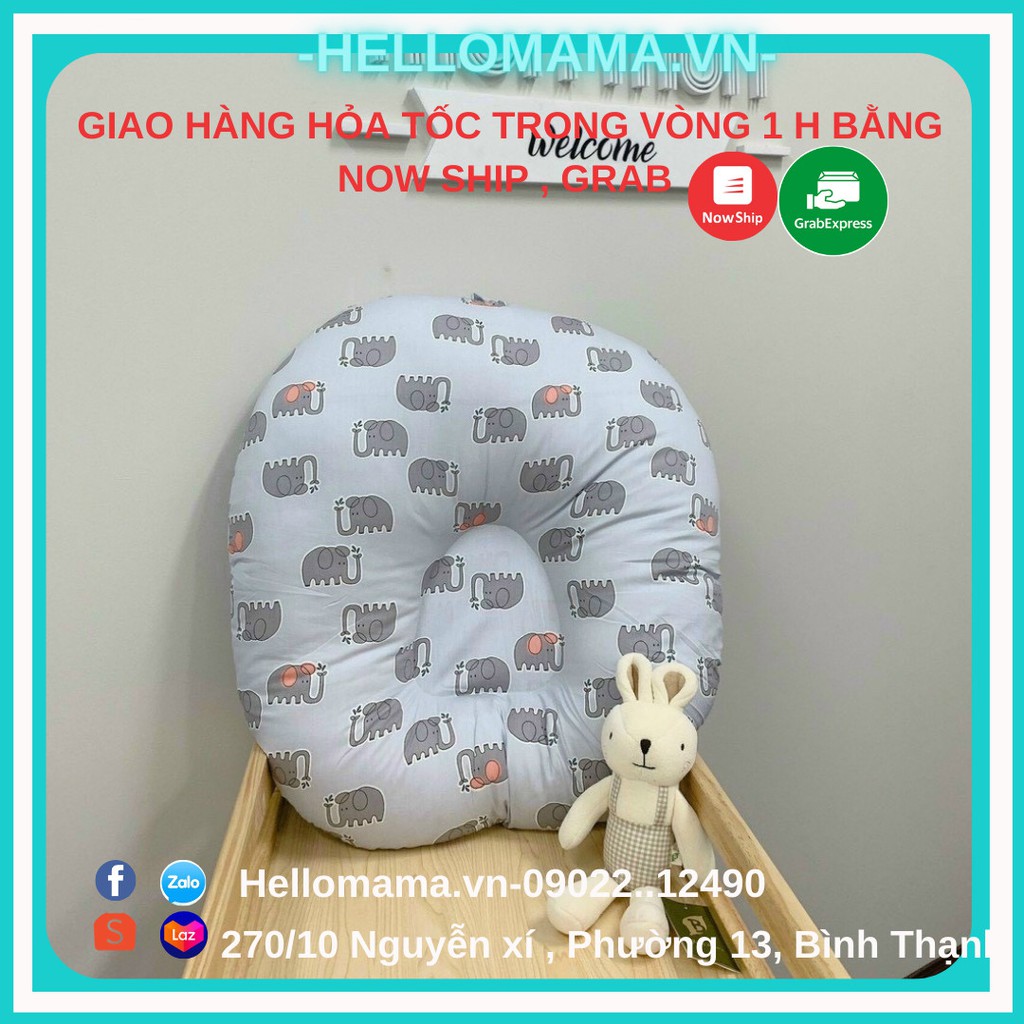 Đệm/Gối chống trào ngược cho bé Monmon