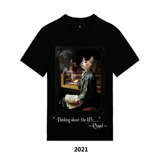 Áo thun tay lỡ Thinking about the life unisex
