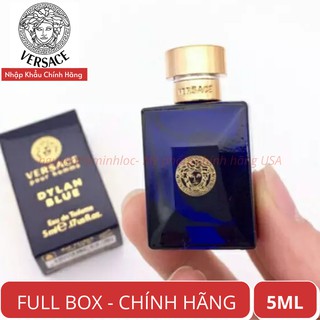 Nước Hoa Mini Nam Versace Pour Homme Dylan Blue EDT 5ml Chính Hãng