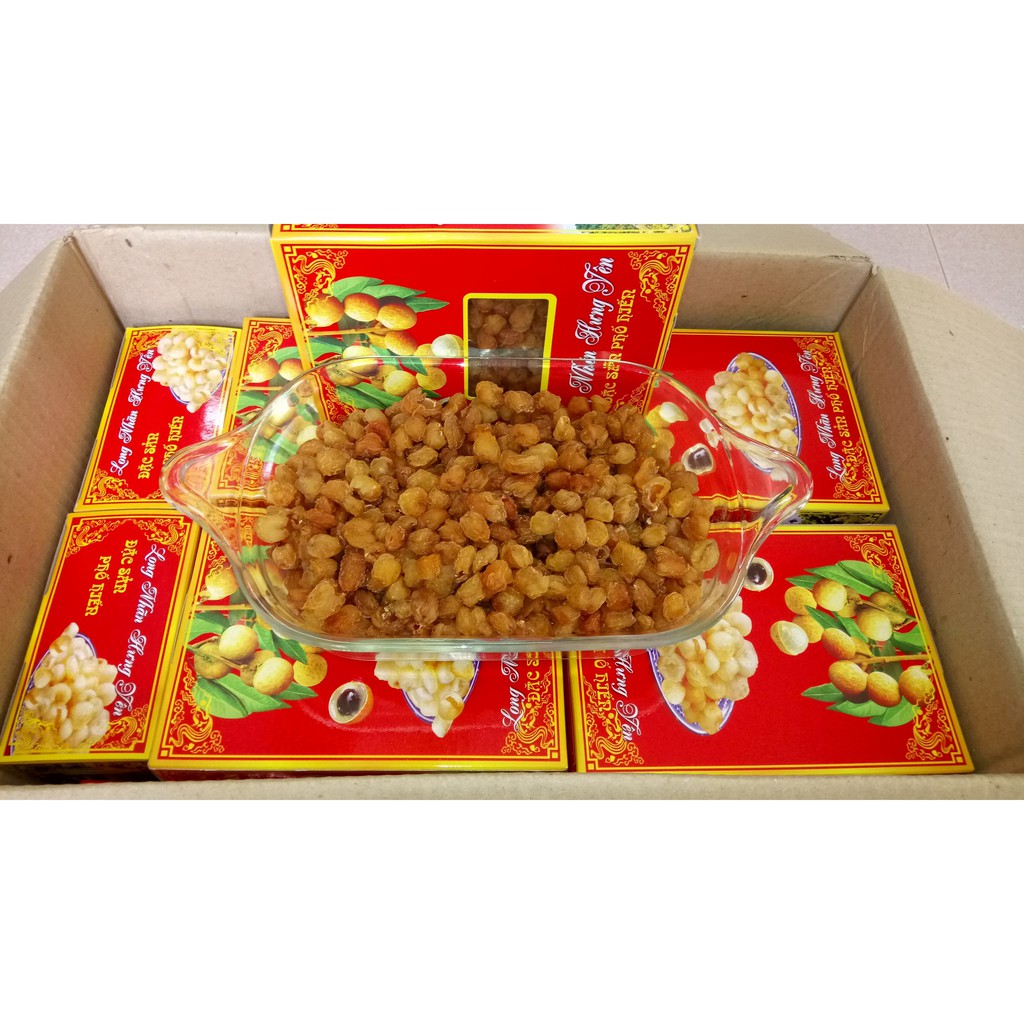 Đặc Sản Long Nhãn Hưng Yên Hộp 500gr ( Loại 1 ) | BigBuy360 - bigbuy360.vn