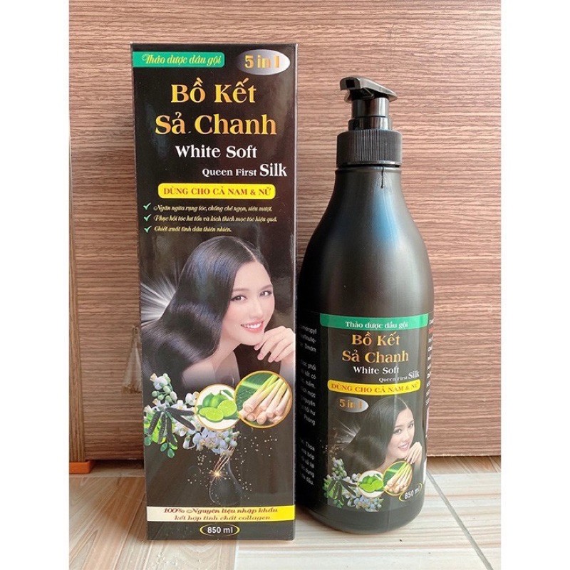 Dầu gội bồ kết chanh sả 850ml