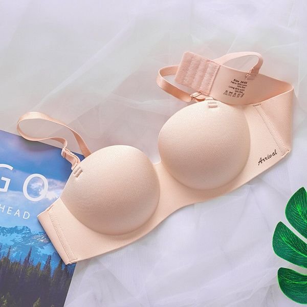 Áo Lót Nữ Đúc Su Đệm Dày Không Gọng ❤️FREESHIP❤️ Áo Ngực Nữ quả ngang cao cấp tôn vòng 1 gợi cảm quyến rũ  - AL 2188