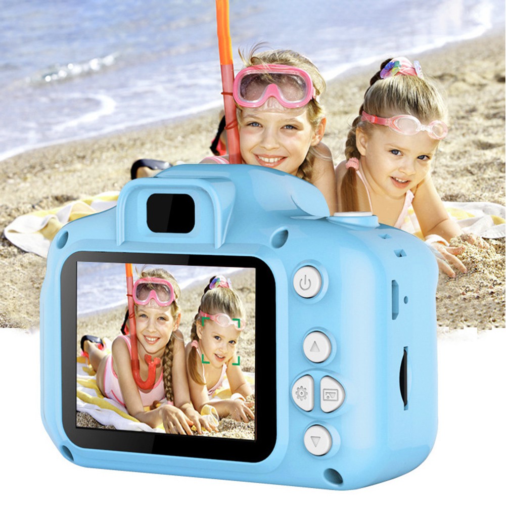 Máy quay video kỹ thuật số mini 2 inch HD 1080P 8MP Máy quay video kỹ thuật số Đồ chơi trẻ em