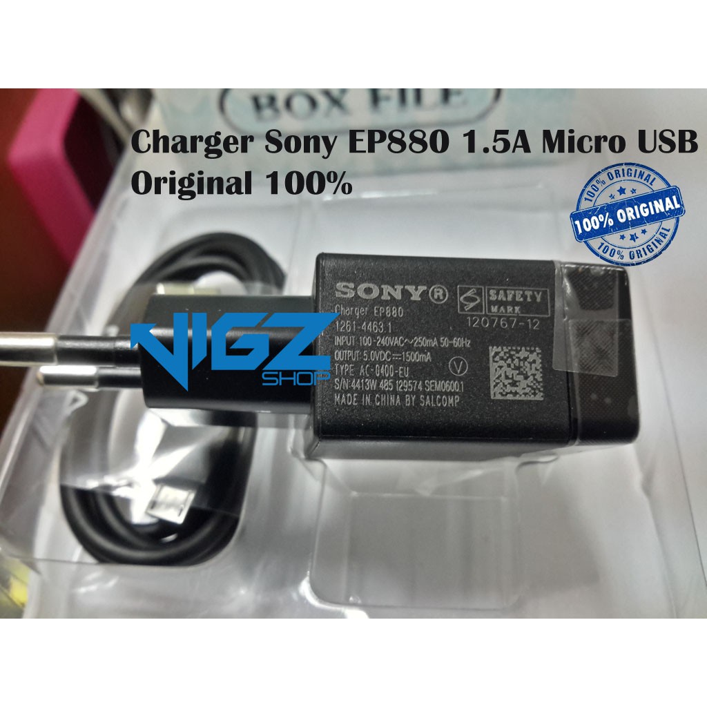 Củ Sạc Sony E-P880 Ep880 Micro Usb 1.5a 100%