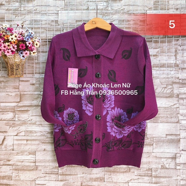 Áo khoác len cho người lớn tuổi từ 45 kg đến 75kg. | BigBuy360 - bigbuy360.vn