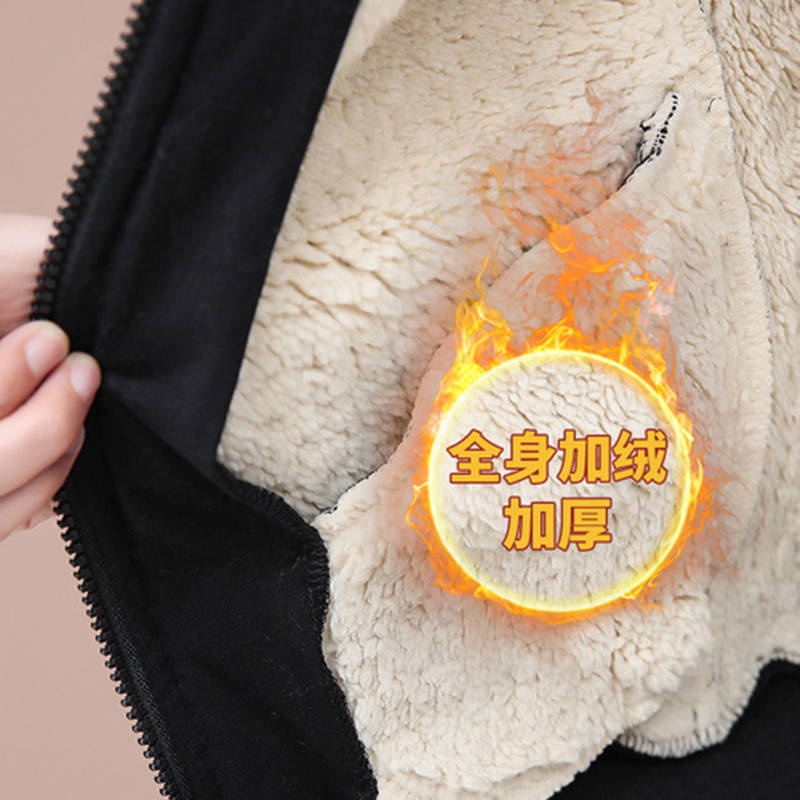 [Stage Creative Wear] Bộ Đồ Thể Thao Vải Lông Cừu Dày Ấm Áp Thời Trang Mùa Đông Dành Cho Nữ 2021 Phù Hợp Với Mùa Đông | BigBuy360 - bigbuy360.vn
