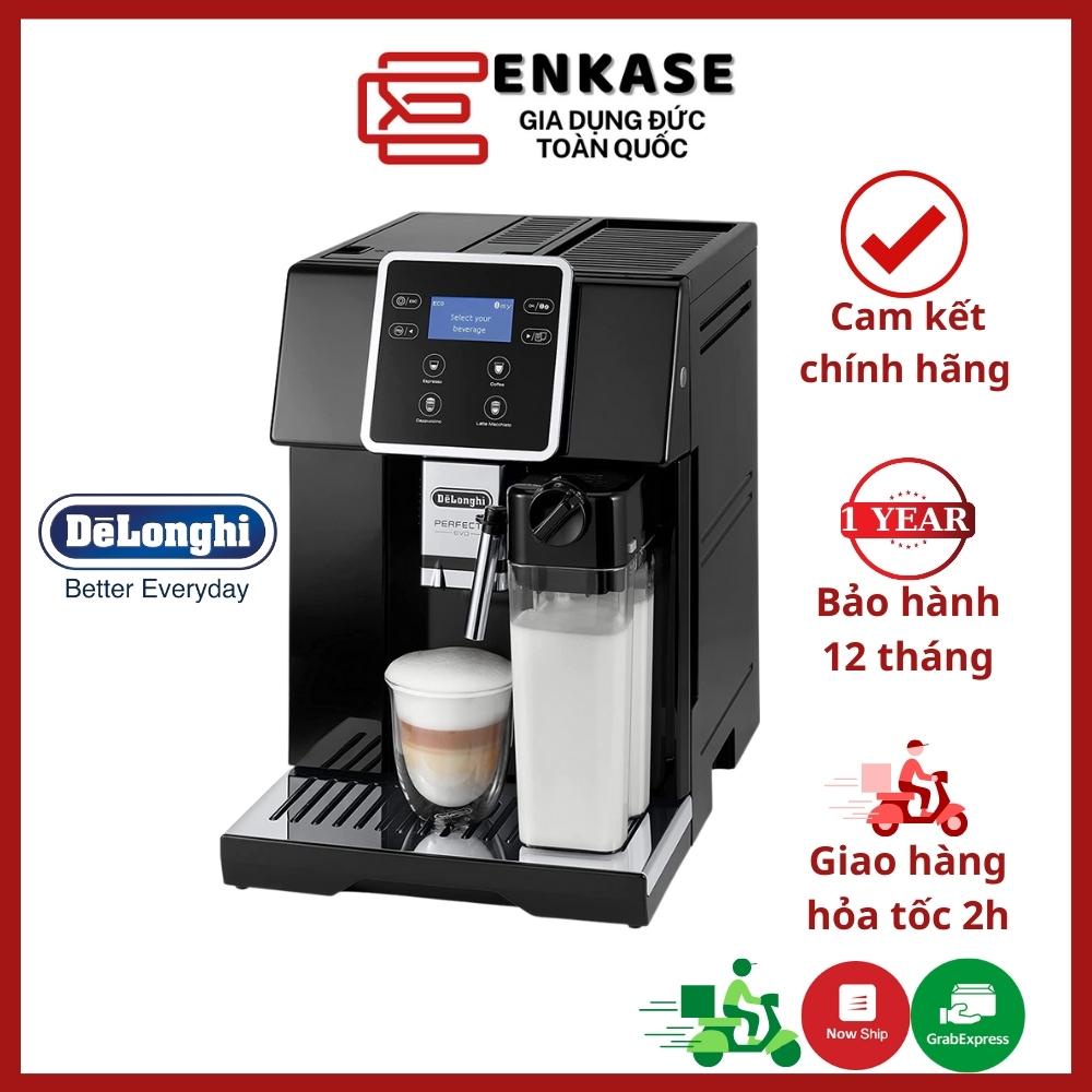 Máy Pha Cà Phê Tự Động Delonghi Perfecta Evo ESAM 420.40.B Made in Rumania