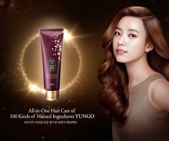 Dầu gội đầu YUNGO thảo dược, nhân sâm làm mượt, giảm rụng tóc 2 in 1 LG Hàn Quốc