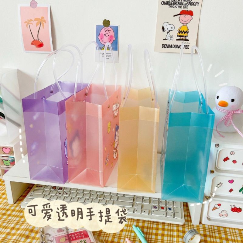 🍓Túi PVC Đựng Quà [CAO CẤP] Hình Hoạt Hình Xin Xắn BiTi GQ594 | BigBuy360 - bigbuy360.vn