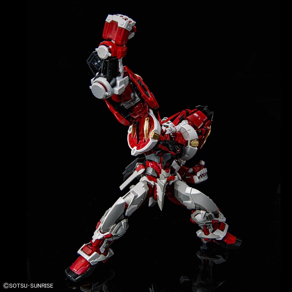 Mô Hình Lắp Ráp Gundam 1/100 HiRM High Resolution Astray Red Frame Powered Red