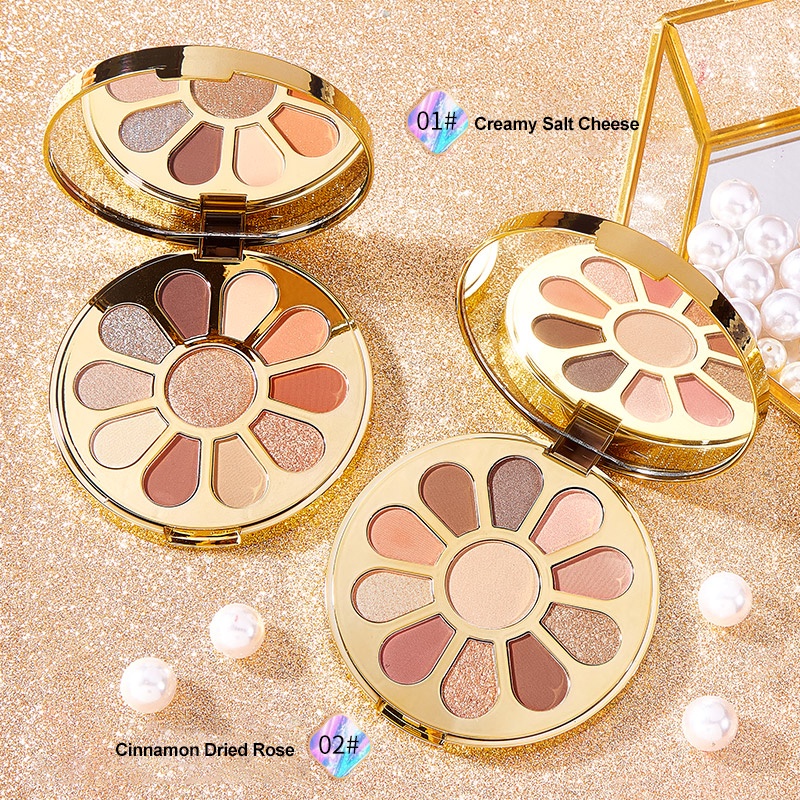 Bảng Phấn Mắt 11 Màu Sắc Hiệu Ứng Lì/ Ánh Nhũ Thời Trang MKE | BigBuy360 - bigbuy360.vn