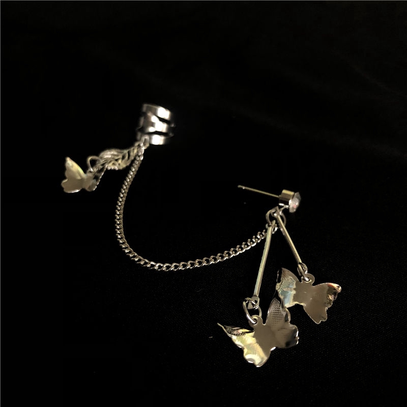 Hoa tai tua dài mặt hình bươm bướm thời trang dành cho nữ