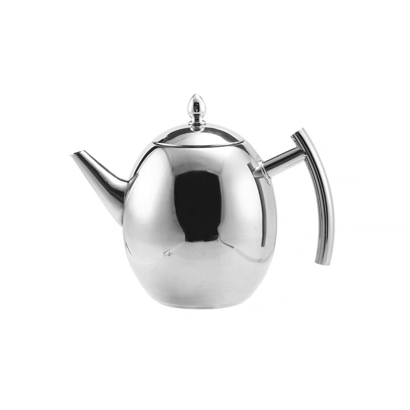Ấm pha trà,pha cà phê có lỗi lọc inox 304 đun được bếp từ hàng cao cấp