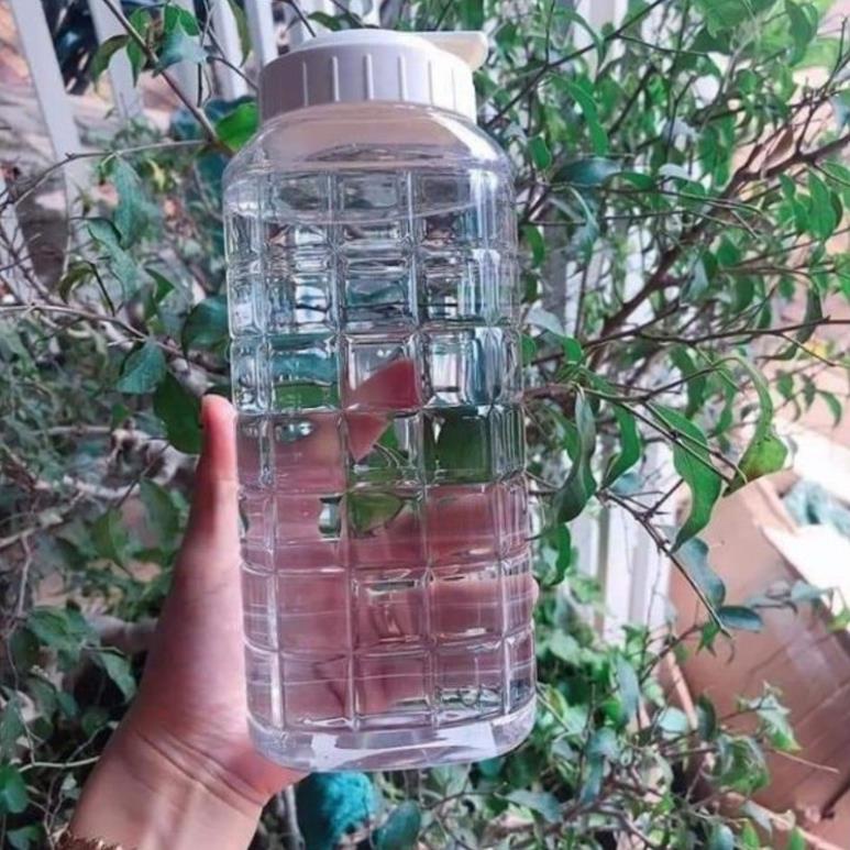 Bình đựng nước Lock and Lock trắng 1000ml