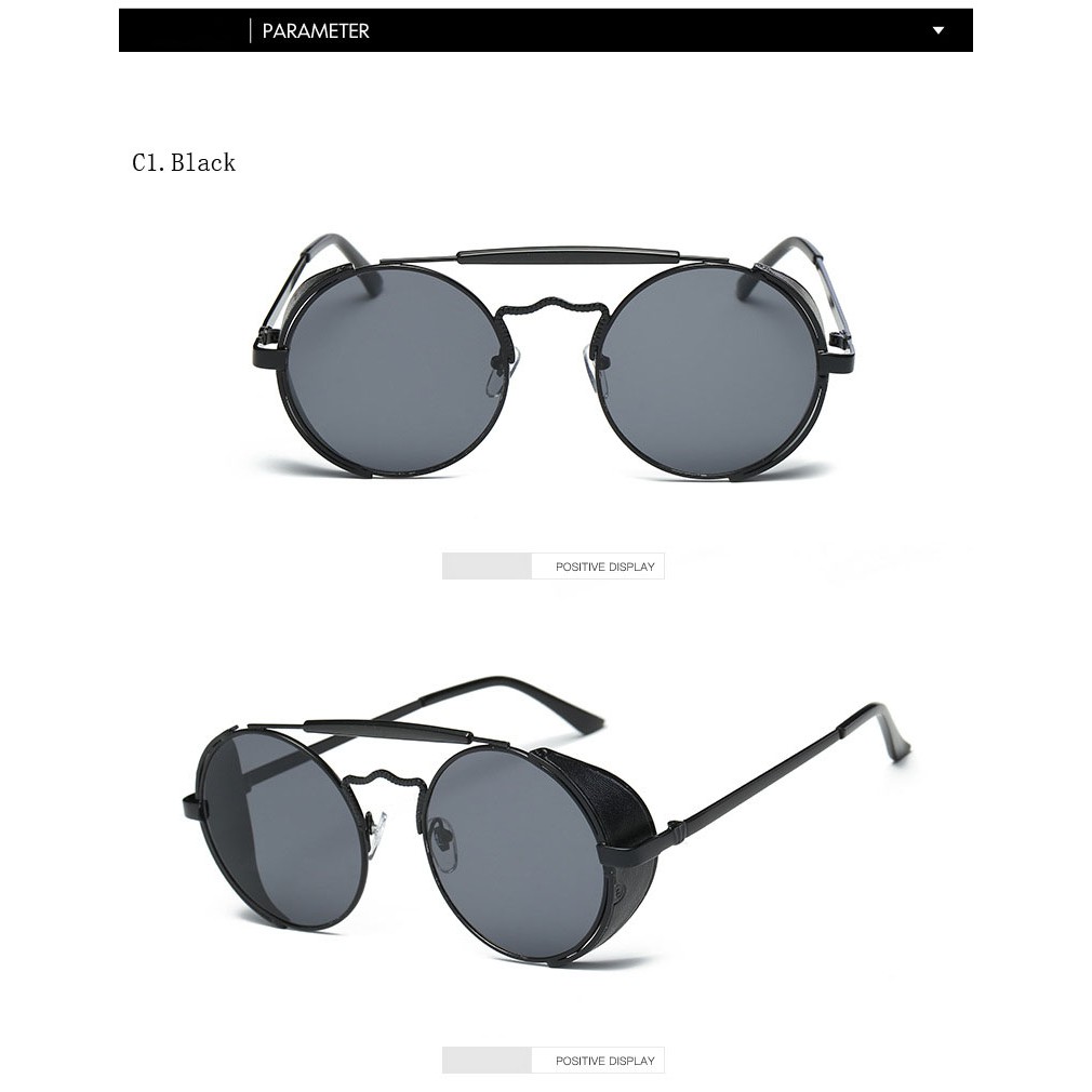 New fashion star with the same style European and American retro metal big frame super cool sunglasses ins hot-selling single-product sunglasses