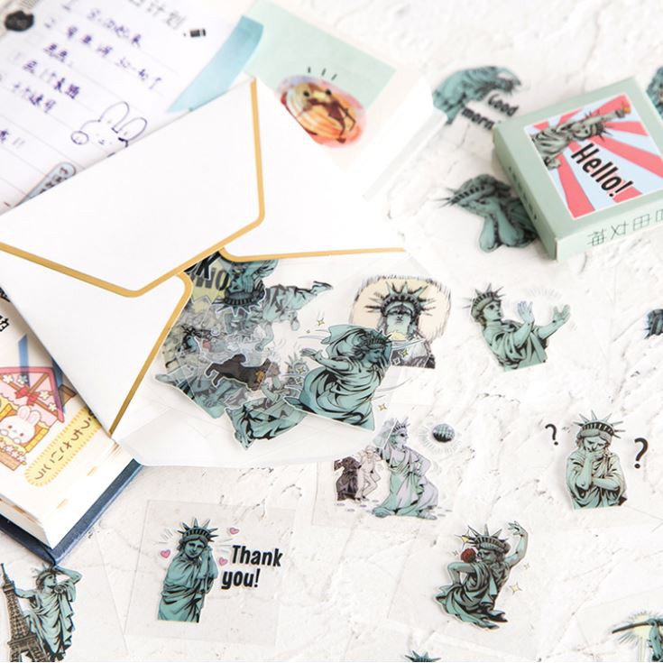 Hộp 30 miếng dán sticker trang trí (Nhiều mẫu được lựa chọn)