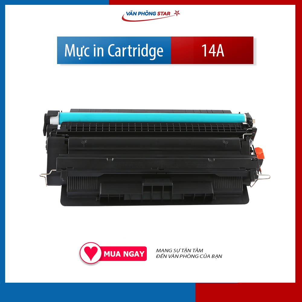 Hộp mực 14A Cartridge dùng cho máy in HP LaserJet M712n/ M712dn/ M712xh. Dung lượng 10.000 trang A4 BH 1 đổi 1