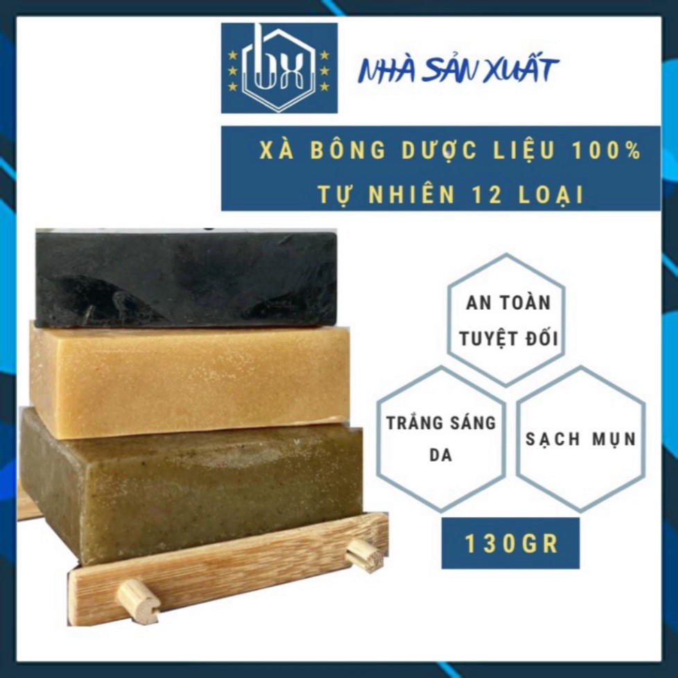 Xà bông bồ hòn dược liệu handmade có giấy kiểm nghiệm độ an toàn, hạn sử dụng 18 tháng kể từ ngày nhận hàng