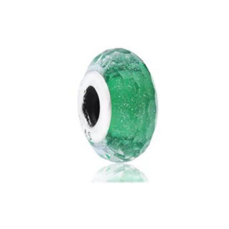 Charm radian panda charm bạc s925 đính đá pha lê vĩnh viễn bảo hành mã DG02