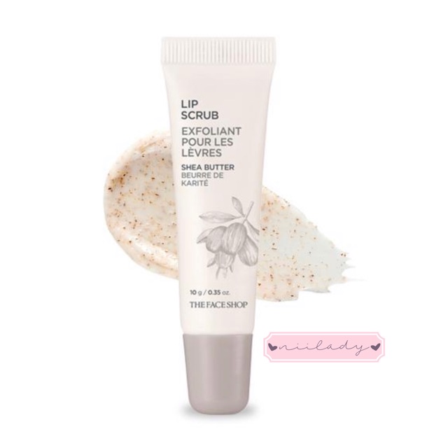 Tẩy da chết môi Lip Scrub Shea Butter