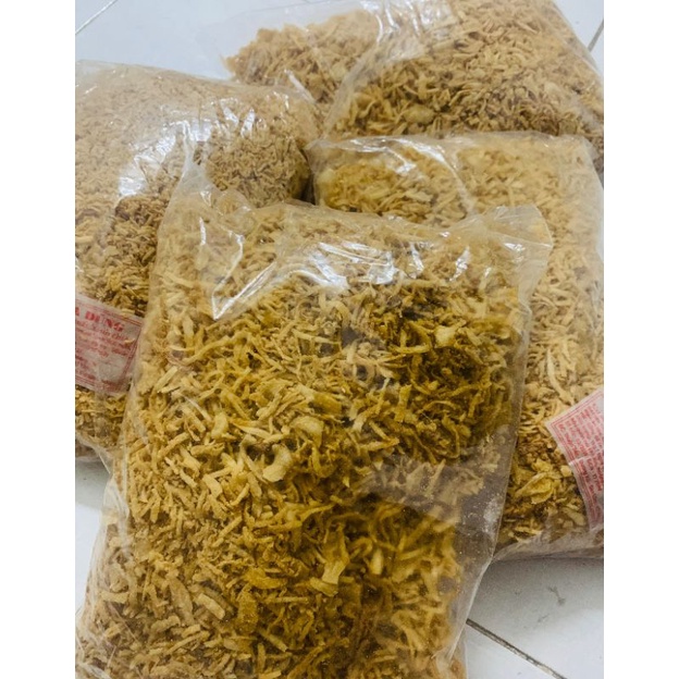 {1KG} HÀNH PHI LÀM HÀNG, LÀM BÁNH TRÁNG TRỘN (siêu nhiều như hình)