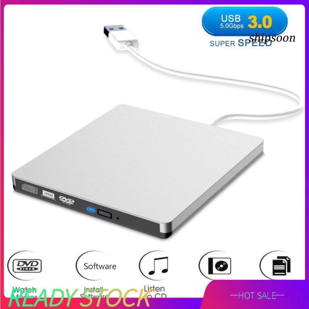 Đầu Đọc Đĩa Dvd-Rom Cd-Rw Dvd-Rw Dvd-Rw Kết Nối Usb 3.0 Cho Laptop Pc