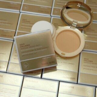 Phấn nén siêu mịn SIVANNA COLORS Gold Collagen