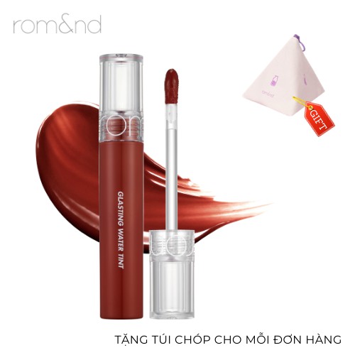 Son Tint Nước Siêu Lì, Lâu Trôi Romand Glasting Water Tint 4g