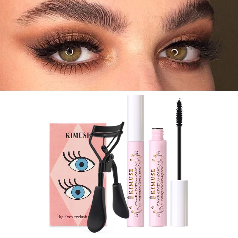 Bộ mascara và kẹp lông mi Kimuse trang điểm mắt quyến rũ 120g