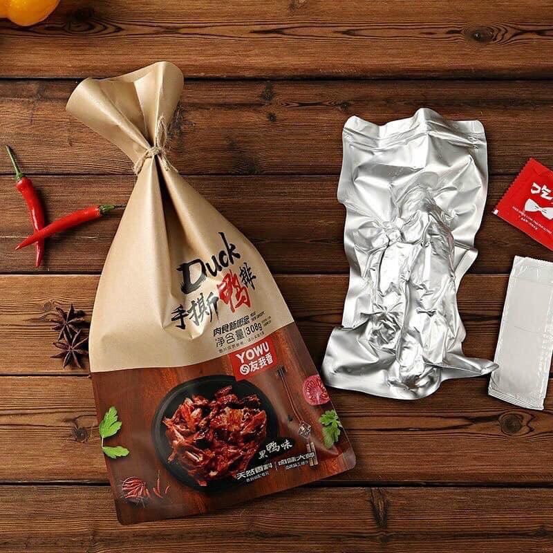 Vịt xé nguyên con tẩm vị 308 g