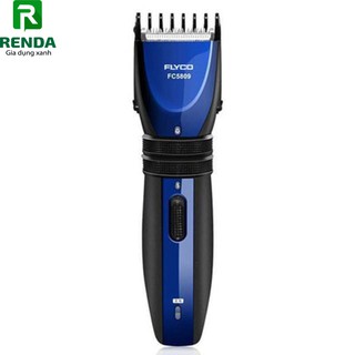 Tông đơ cắt tóc dùng pin sạc Flyco FC5809 có chức năng tùy chỉnh độ dài lược căn khi cắt, tỉa tóc