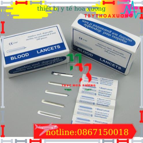 Kim Chích Mụn Blood Lancets Hải Nam