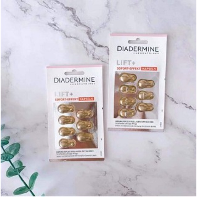 Viên nang dưỡng da collagen Diadermine Lift Sofort Effekt giảm nếp nhăn - Shop Viloet