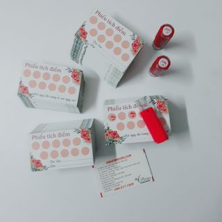 IN PHIẾU TÍCH ĐIỂM+ DẤU TÍCH ĐIỂM, in bạch dương