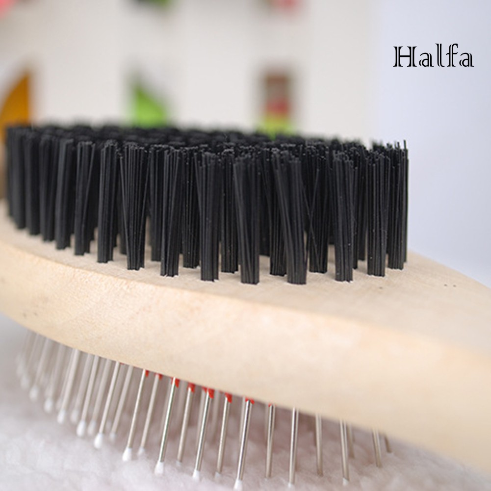 (Hàng Mới Về) Lược Chải Lông Cho Thú Cưng Hai Mặt Tiện Dụng