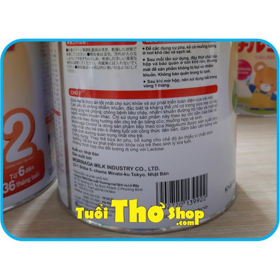 [ MẪU MỚI DATE T3/2023] Sữa Morinaga bước 2 850G cho Bé từ 6 đến 36 tháng - Tuổi Thơ Shop