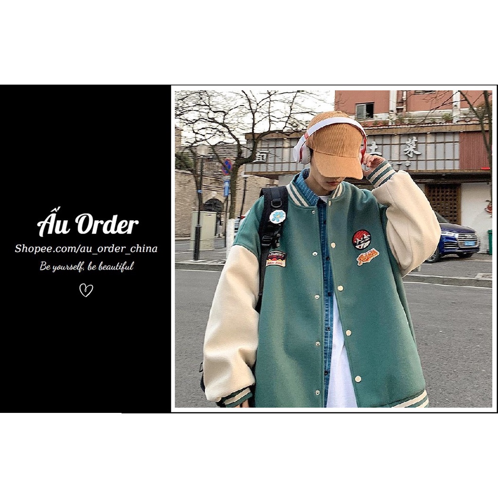 [CÓ SẴN] Áo khoác bomber dài tay in hình cá tính Super Bigsize đến 150kg | BigBuy360 - bigbuy360.vn