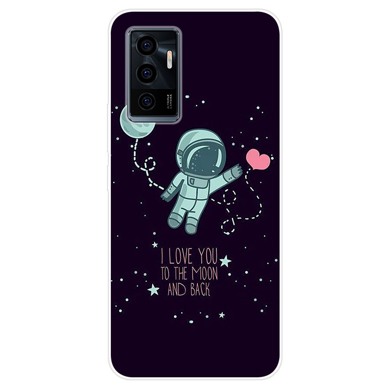 Ốp điện thoại TPU silicon mềm họa tiết hoạt hình bắt mắt cho VIVO V23e V 23e