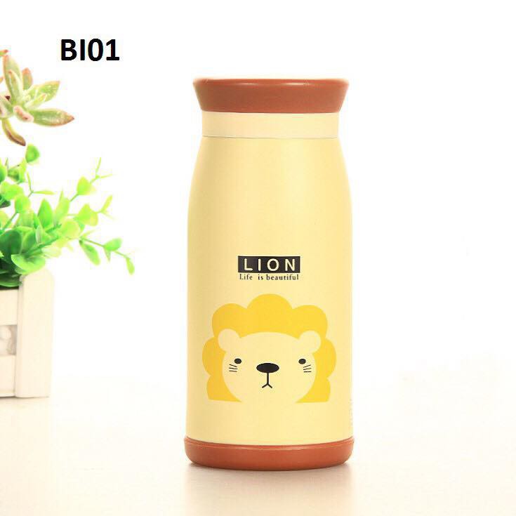  BÌNH GIỮ NHIỆT HÌNH THÚ  500ML  Wbig size