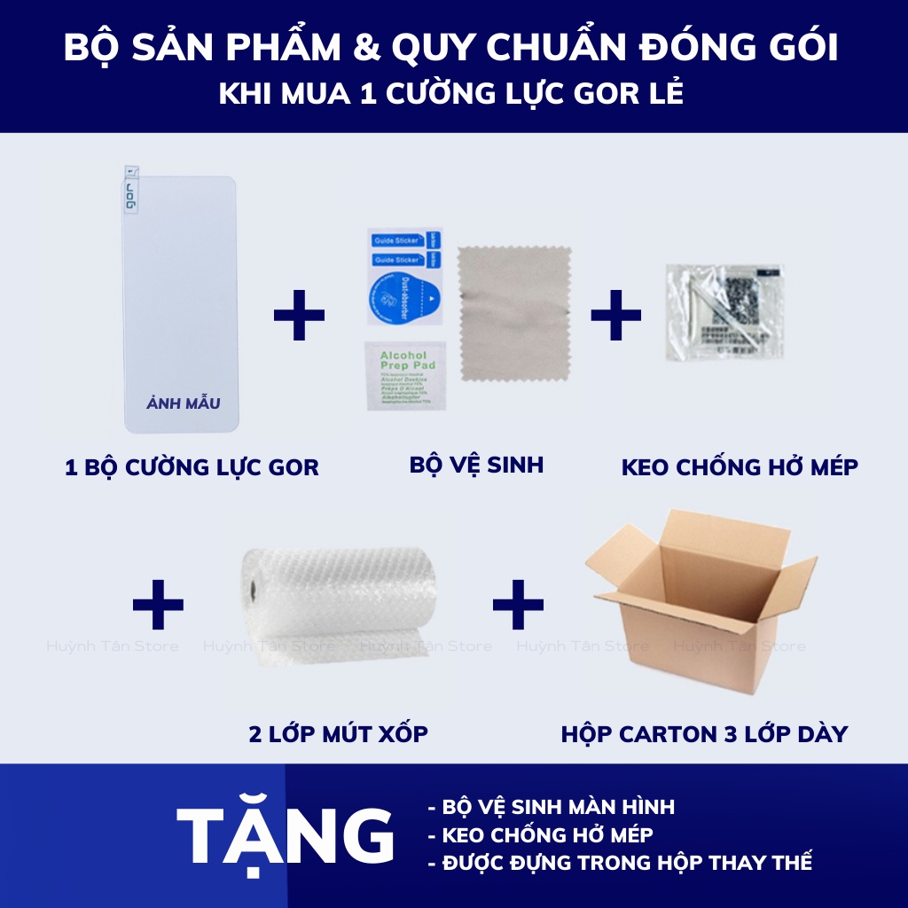 Kính cường lực huawei watch gt 3 pro trong suốt chính hãng gor phụ kiện điện thoại huỳnh tân store