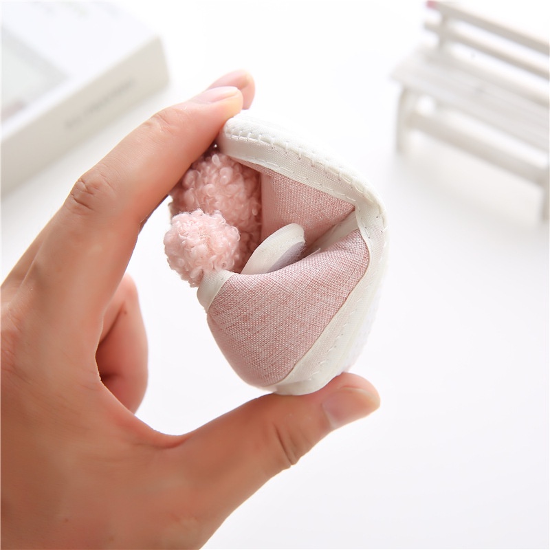 Giày vải cotton mềm dễ thương cho bé tập đi