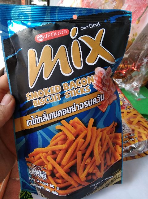 BÁNH QUE THÁI LAN MIX SPICY TASTY STICK 60G
