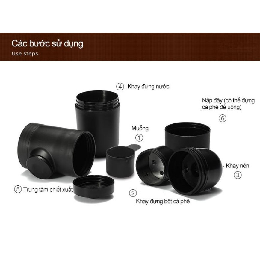 Coffee Portable - Máy pha cà phê cầm tay - Home and Garden