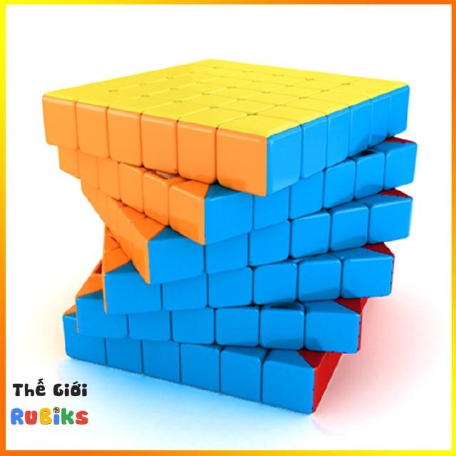 RUBIK 3D XẾP HÌNH 3 VÀ 6 TẦNG STICKERLESS PHÁT TRIỂN TRÍ TUỆ