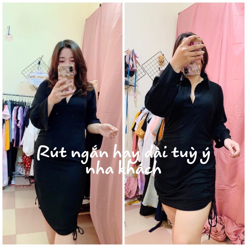 ĐẦM SƠ MI BIGSIZE 55-90kg (có size) | BigBuy360 - bigbuy360.vn