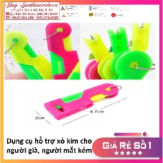 Dụng cụ hỗ trợ xỏ kim chỉ cho người già, người mắt kém